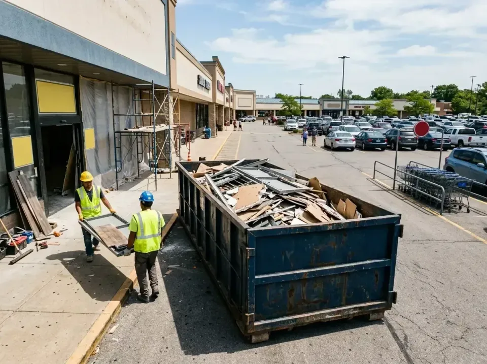 retail-store-renovation-debris-003 — frequently asked questions, Roll-off Dumpster Rentals in Mount Olive, AL